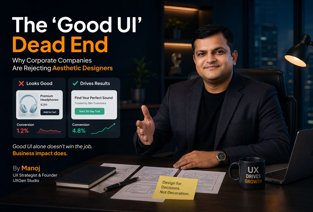 The ‘Good UI’ Dead End: Why Corporate Companies Are Rejecting Aesthetic Designers
